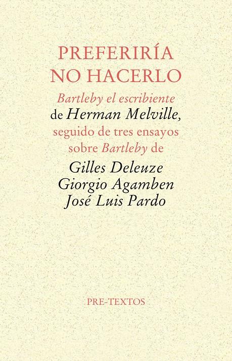 PREFERIRIA NO HACERLO | 9788481916898 | VV.AA | Galatea Llibres | Llibreria online de Reus, Tarragona | Comprar llibres en català i castellà online
