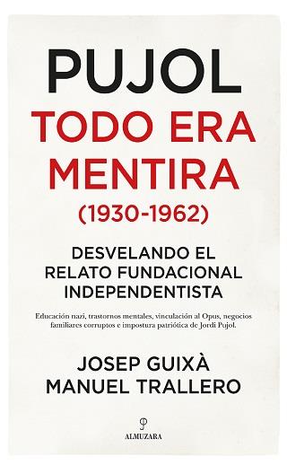 PUJOL. TODO ERA MENTIRA 1930-1962 | 9788417954437 | GUIXA, JOSEP / TRALLERO, MANUEL | Galatea Llibres | Librería online de Reus, Tarragona | Comprar libros en catalán y castellano online