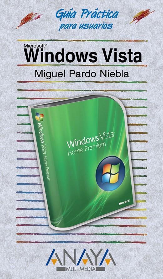 WINDOWS VISTA | 9788441521667 | PARDO NIEBLA, MIGUEL | Galatea Llibres | Librería online de Reus, Tarragona | Comprar libros en catalán y castellano online