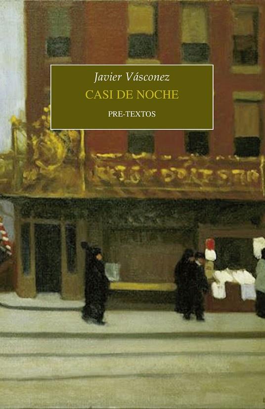 CASI DE NOCHE | 9788418178320 | VÁSCONEZ, JAVIER | Galatea Llibres | Librería online de Reus, Tarragona | Comprar libros en catalán y castellano online