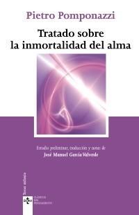 TRATADO SOBRE LA INMORTALIDAD DEL ALMA | 9788430950331 | POMPONAZZI, PIETRO | Galatea Llibres | Llibreria online de Reus, Tarragona | Comprar llibres en català i castellà online