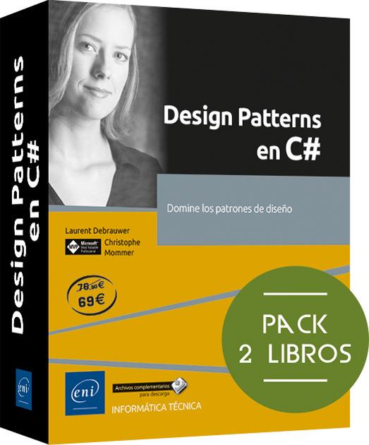 DESIGN PATTERNS EN C# PACK 2 VOLS. | 9782409050909 | DEBRAUWER, LAURENT/MOMMER, CHRISTOPHE | Galatea Llibres | Llibreria online de Reus, Tarragona | Comprar llibres en català i castellà online