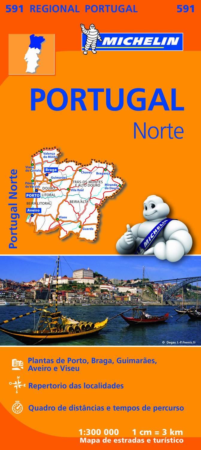 PORTUGAL NORTE MAPA REGIONAL -NOVA EDICIO- MICHELIN | 9782067184732 | VARIOS AUTORES | Galatea Llibres | Librería online de Reus, Tarragona | Comprar libros en catalán y castellano online