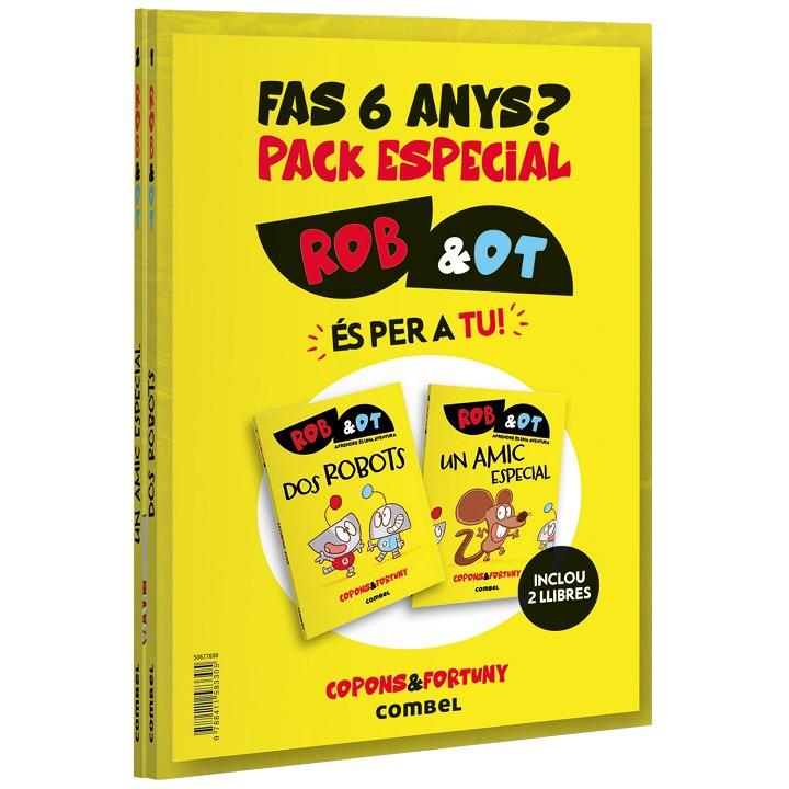 ROB&OT PACK 1 I 2 | 9788411583305 | COPONS, JAUME/COPONS RAMON, JAUME | Galatea Llibres | Llibreria online de Reus, Tarragona | Comprar llibres en català i castellà online