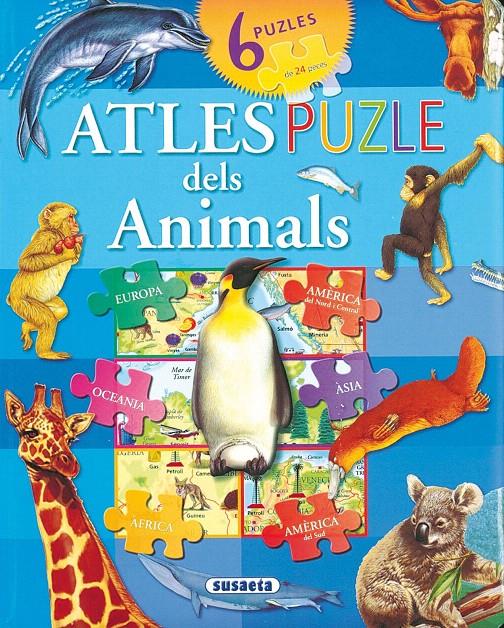 ATLES PUZLE DELS ANIMALS | 9788467733754 | SUSAETA, EQUIP | Galatea Llibres | Librería online de Reus, Tarragona | Comprar libros en catalán y castellano online