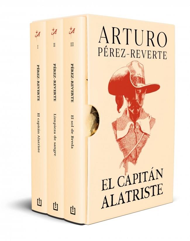 ESTUCHE CAPITÁN ALATRISTE (CONTIENE: EL CAPITÁN ALATRISTE | LIMPIEZA DE SANGRE | EL SOL DE BREDA | 9788466388085 | PÉREZ-REVERTE, ARTURO | Galatea Llibres | Llibreria online de Reus, Tarragona | Comprar llibres en català i castellà online