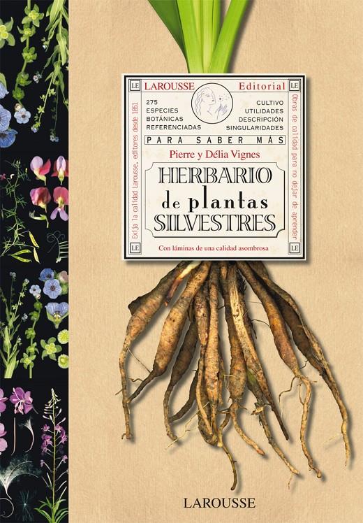 HERBARIO DE PLANTAS SILVESTRES | 9788480168762 | VIGNES, PIERRE/ VIGNES, DÉLIA | Galatea Llibres | Librería online de Reus, Tarragona | Comprar libros en catalán y castellano online