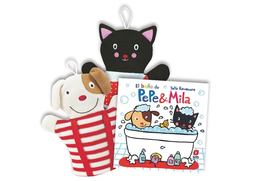 PACK DE EL BAÑO DE PEPE & MILA + MANOPLA | 9788413185170 | KAWAMURA, YAYO | Galatea Llibres | Llibreria online de Reus, Tarragona | Comprar llibres en català i castellà online