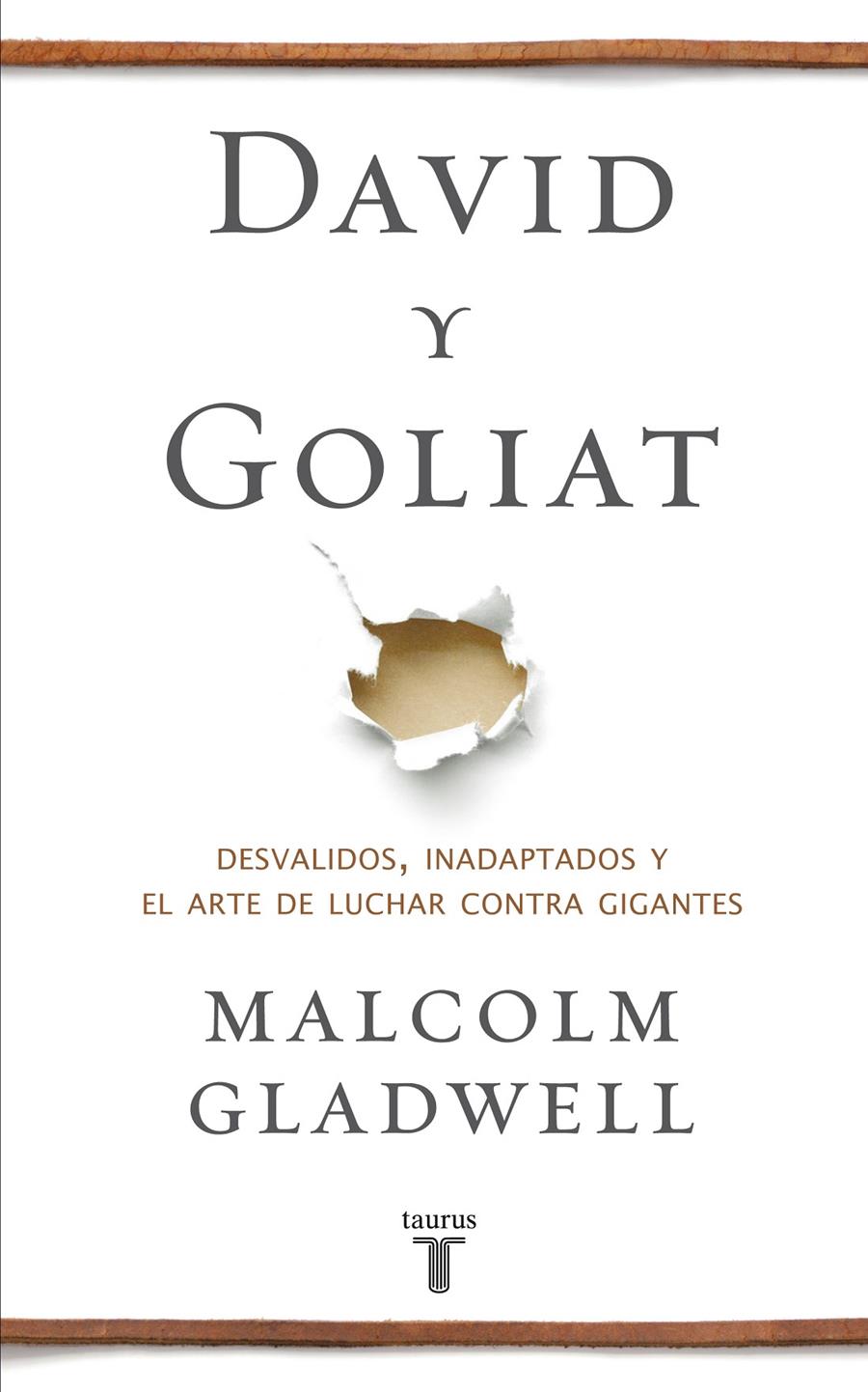 DAVID Y GOLIAT | 9788430607297 | GLADWELL, MALCOLM | Galatea Llibres | Librería online de Reus, Tarragona | Comprar libros en catalán y castellano online