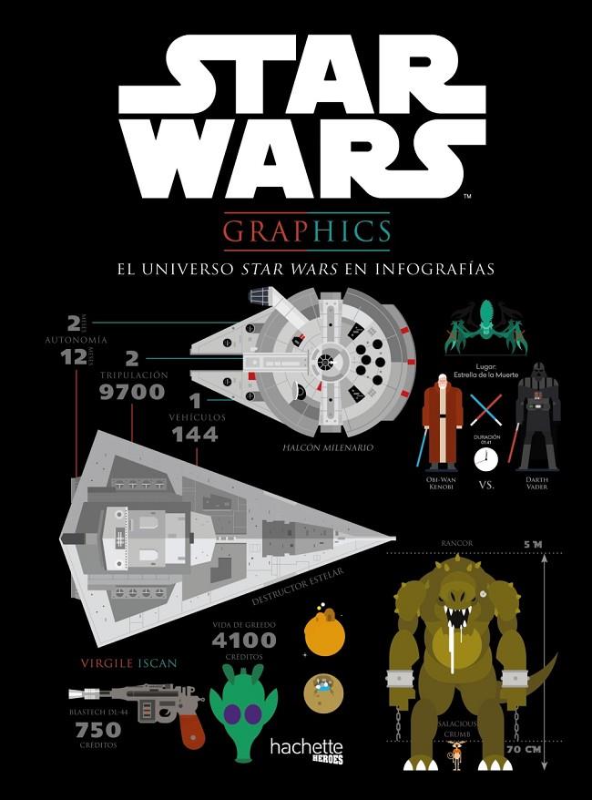 STAR WARS GRAPHICS. EL UNIVERSO STAR WARS EN INFOGRAFÍAS | 9788416857029 | Galatea Llibres | Librería online de Reus, Tarragona | Comprar libros en catalán y castellano online