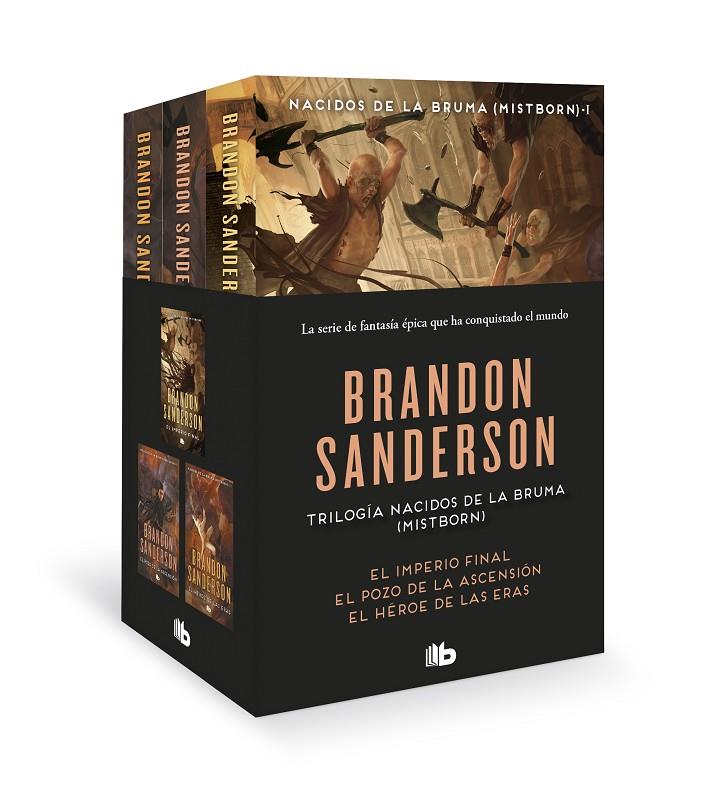 TRILOGÍA NACIDOS DE LA BRUMA PACK  | 9788413143187 | SANDERSON, BRANDON | Galatea Llibres | Llibreria online de Reus, Tarragona | Comprar llibres en català i castellà online