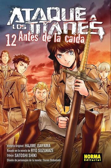 ATAQUE A LOS TITANES ANTES DE LA CAIDA 12 | 9788467934663 | ISAYAMA, HAJIME | Galatea Llibres | Librería online de Reus, Tarragona | Comprar libros en catalán y castellano online