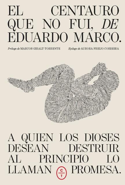 EL CENTAURO QUE NO FUI | 9791399124866 | MARCO, EDUARDO | Galatea Llibres | Llibreria online de Reus, Tarragona | Comprar llibres en català i castellà online