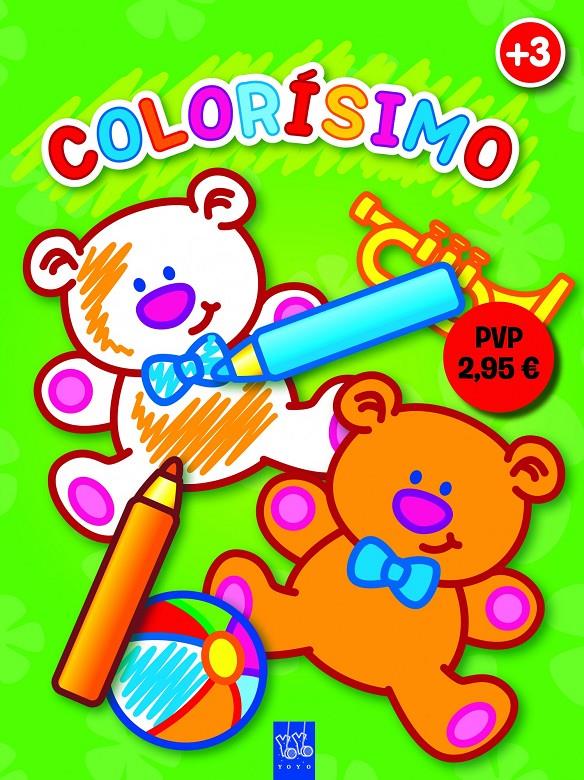 COLORISIMO +3 | 9788408110255 | YOYO | Galatea Llibres | Llibreria online de Reus, Tarragona | Comprar llibres en català i castellà online