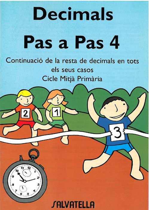 DECIMALS PAS A PAS 4 | 9788484121534 | AAVV | Galatea Llibres | Librería online de Reus, Tarragona | Comprar libros en catalán y castellano online