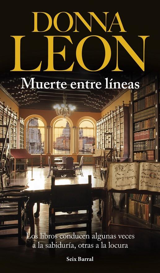 MUERTE ENTRE LÍNEAS | 9788432222528 | LEON, DONNA | Galatea Llibres | Librería online de Reus, Tarragona | Comprar libros en catalán y castellano online