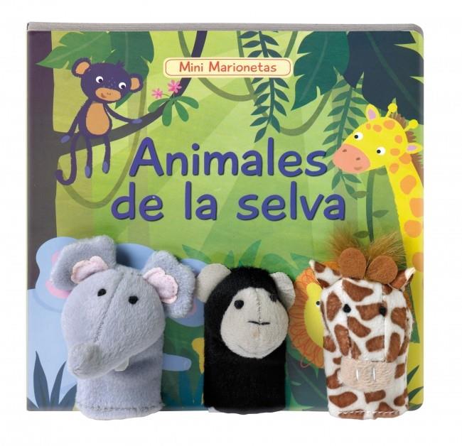 ANIMALES DE LA SELVA (MINI MARIONETAS N1) | 9788448836030 | Galatea Llibres | Llibreria online de Reus, Tarragona | Comprar llibres en català i castellà online