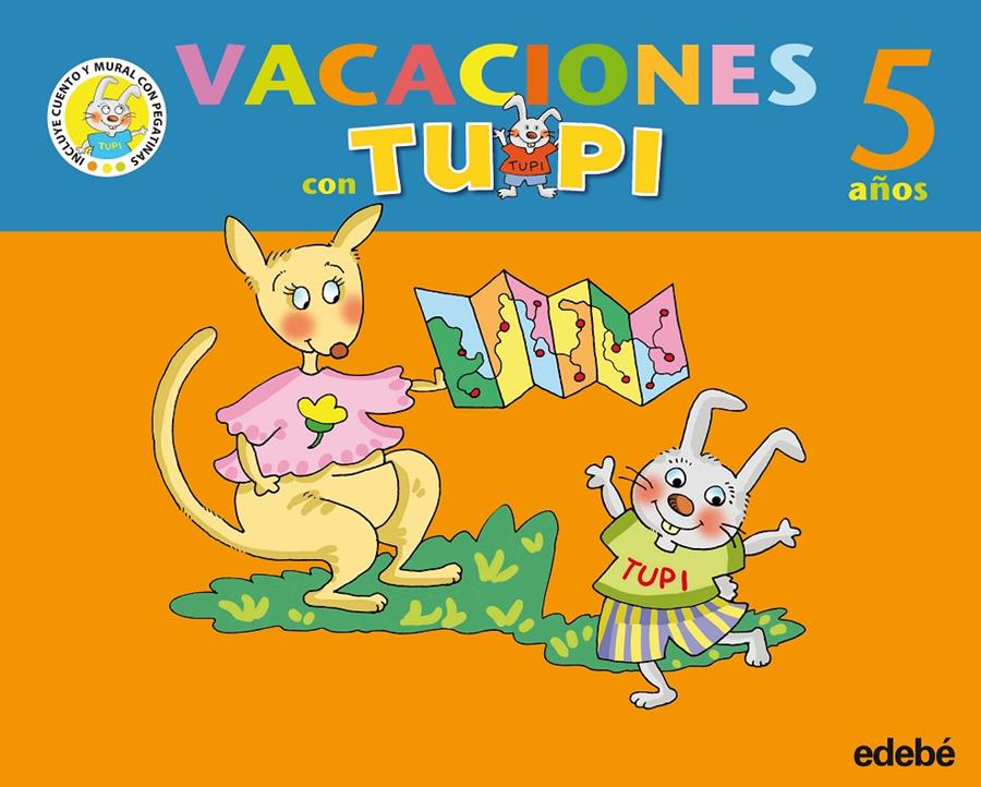 VACACIONES CON TUPI 5 AÑOS | 9788423693849 | Galatea Llibres | Llibreria online de Reus, Tarragona | Comprar llibres en català i castellà online