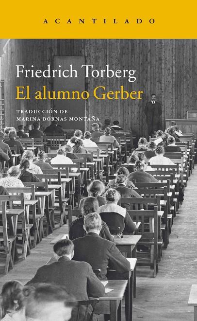 EL ALUMNO GERBER | 9788416011919 | TORBER, FRIEDRICH | Galatea Llibres | Librería online de Reus, Tarragona | Comprar libros en catalán y castellano online