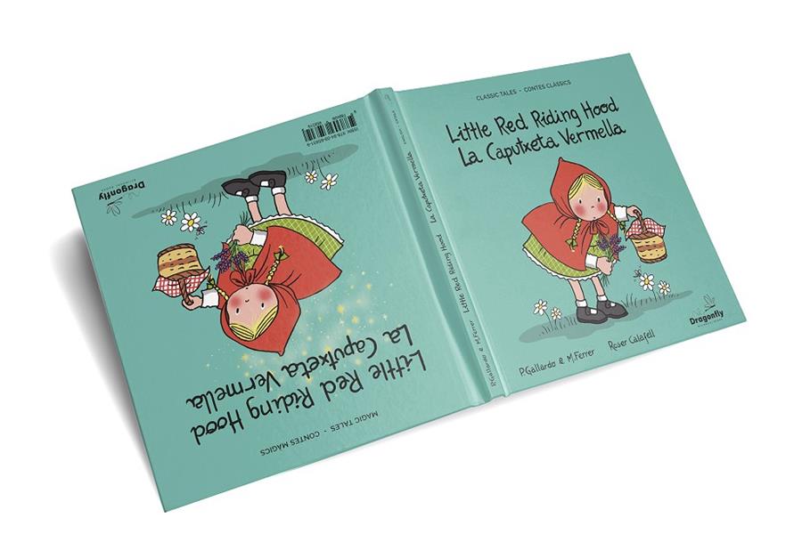 LA CAPUTXETA VERMELLA  / LITTLE RED RIDING HOOD | 9788409659319 | GALLARDO SÁNCHEZ, PEDRO | Galatea Llibres | Llibreria online de Reus, Tarragona | Comprar llibres en català i castellà online