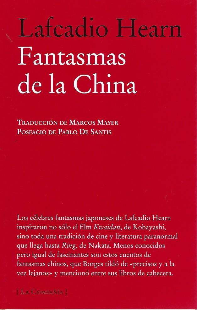 FANTASMAS DE LA CHINA | 9788483930786 | HEARN, LAFCADIO | Galatea Llibres | Librería online de Reus, Tarragona | Comprar libros en catalán y castellano online