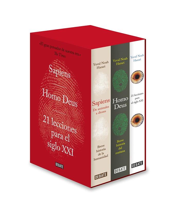 OBRA COMPLETA ESTUCHE HARARI  | 9788417636845 | YUVAL NOAH HARARI | Galatea Llibres | Librería online de Reus, Tarragona | Comprar libros en catalán y castellano online