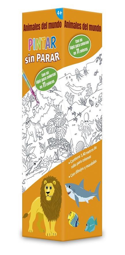ANIMALES DEL MUNDO PINTAR SIN PARAR | 9783986851781 | AA.VV. | Galatea Llibres | Librería online de Reus, Tarragona | Comprar libros en catalán y castellano online