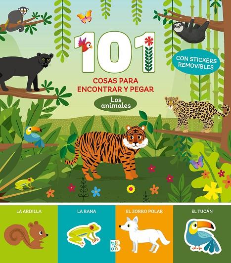 101 COSAS PARA ENCONTRAR Y PEGAR-LOS ANIMALES | 9789403229713 | BALLON | Galatea Llibres | Librería online de Reus, Tarragona | Comprar libros en catalán y castellano online