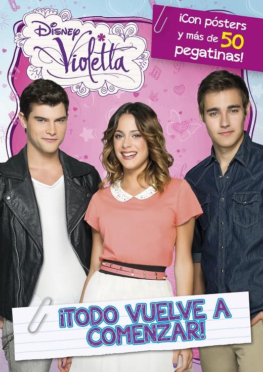 VIOLETTA. LIBRO DE STICKERS. TODO VUELVE A COMENZAR. | 9788499515915 | Galatea Llibres | Librería online de Reus, Tarragona | Comprar libros en catalán y castellano online