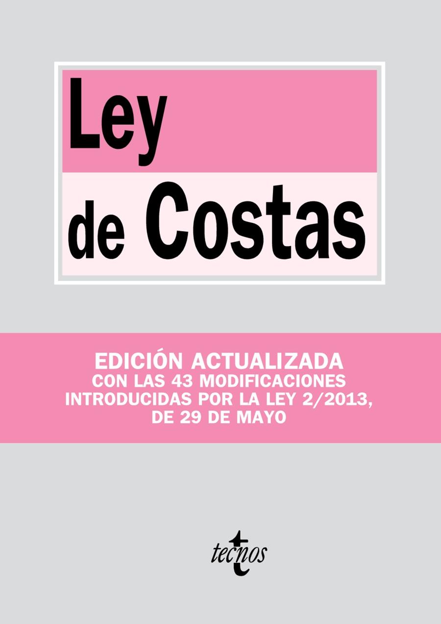 LEY DE COSTAS | 9788430959044 | Galatea Llibres | Librería online de Reus, Tarragona | Comprar libros en catalán y castellano online