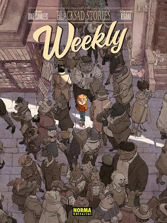 BLACKSAD STORIES: WEEKLY | 9788467978629 | DIAZ CANALES, JUAN | Galatea Llibres | Librería online de Reus, Tarragona | Comprar libros en catalán y castellano online