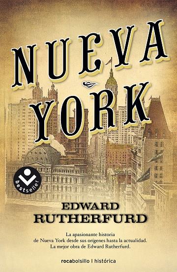 NUEVA YORK | 9788417821920 | RUTHERFURD, EDWARD | Galatea Llibres | Librería online de Reus, Tarragona | Comprar libros en catalán y castellano online