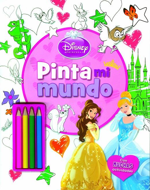 PRINCESAS. PINTA MI MUNDO | 9788499516073 | Galatea Llibres | Librería online de Reus, Tarragona | Comprar libros en catalán y castellano online