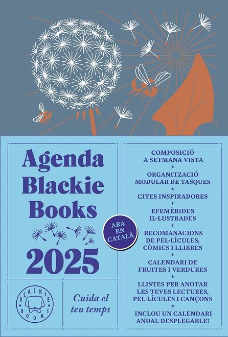 AGENDA BLACKIE BOOKS 2025 CATALÀ | 9788410025721 | Galatea Llibres | Librería online de Reus, Tarragona | Comprar libros en catalán y castellano online