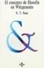 CONCEPTO DE FILOSOFIA EN WITTGENSTEIN, EL | 9788430905683 | FANN, K. T. | Galatea Llibres | Librería online de Reus, Tarragona | Comprar libros en catalán y castellano online