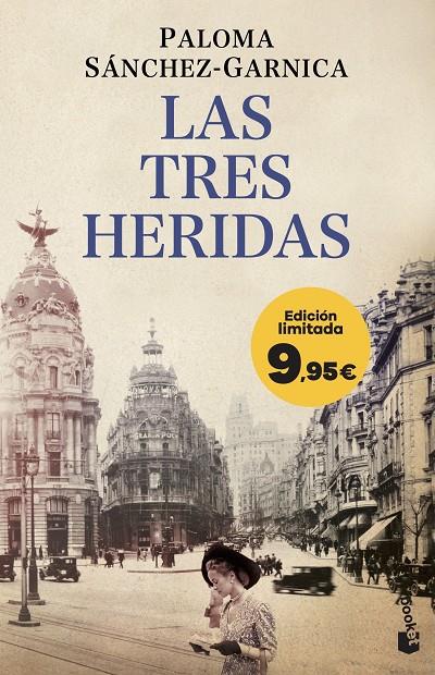 LAS TRES HERIDAS | 9788408319894 | SÁNCHEZ-GARNICA, PALOMA | Galatea Llibres | Librería online de Reus, Tarragona | Comprar libros en catalán y castellano online