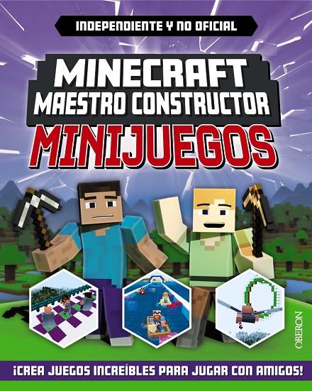 MINECRAFT MAESTRO CONSTRUCTOR - MINIJUEGOS | 9788441545823 | Galatea Llibres | Librería online de Reus, Tarragona | Comprar libros en catalán y castellano online
