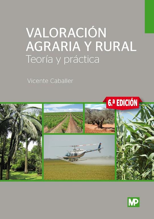 VALORACIÓN AGRARIA Y RURAL | 9788484767237 | CABALLER MELLADO, VICENTE | Galatea Llibres | Librería online de Reus, Tarragona | Comprar libros en catalán y castellano online