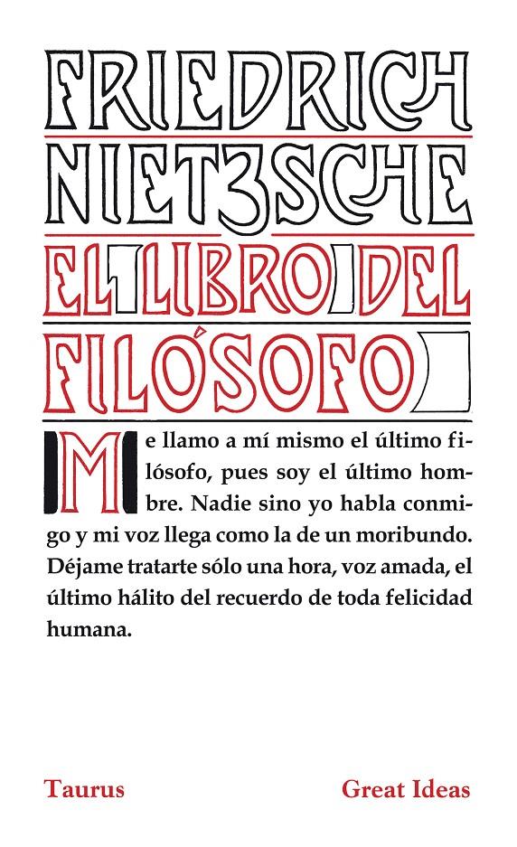 EL LIBRO DEL FILÓSOFO | 9788430602216 | NIETZSCHE, FRIEDRICH W. | Galatea Llibres | Llibreria online de Reus, Tarragona | Comprar llibres en català i castellà online