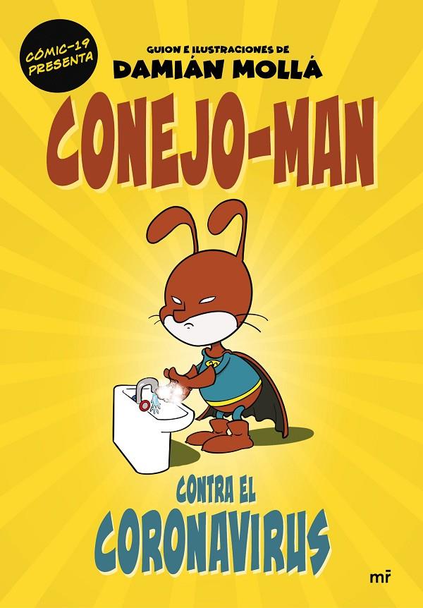 CONEJO-MAN CONTRA EL CORONAVIRUS | 9788427047754 | MOLLÁ, DAMIÁN | Galatea Llibres | Librería online de Reus, Tarragona | Comprar libros en catalán y castellano online