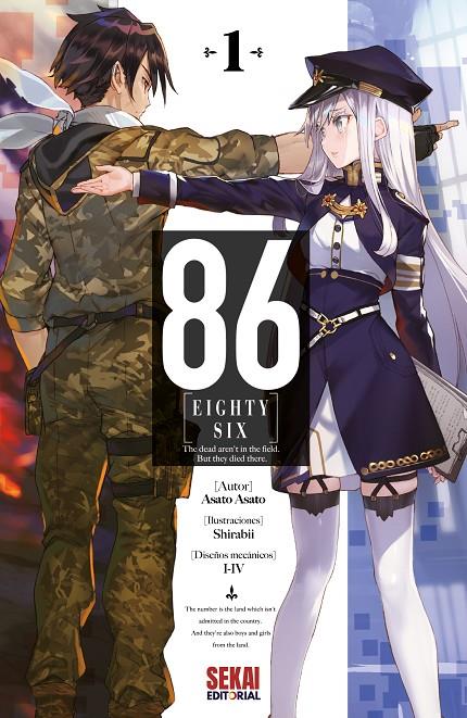 86 EIGHTY SIX 1 | 9791399179637 | ASATO ASATO | Galatea Llibres | Librería online de Reus, Tarragona | Comprar libros en catalán y castellano online
