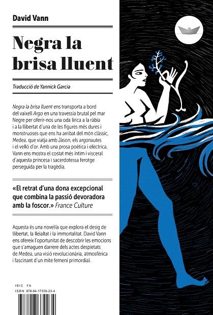 NEGRA LA BRISA LLUENT | 9788417339234 | VANN, DAVID | Galatea Llibres | Llibreria online de Reus, Tarragona | Comprar llibres en català i castellà online
