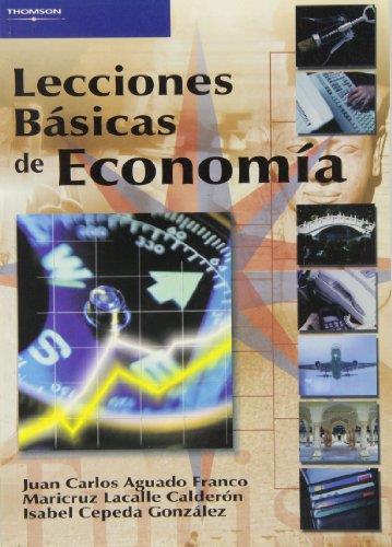 LECCIONES BASICAS DE ECONOMIA | 9788497323055 | AGUADO FRANCO, JUAN CARLOS | Galatea Llibres | Librería online de Reus, Tarragona | Comprar libros en catalán y castellano online