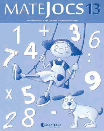MATEJOCS 13 | 9788484128434 | GENOVER HUGUET, ROSER | Galatea Llibres | Librería online de Reus, Tarragona | Comprar libros en catalán y castellano online