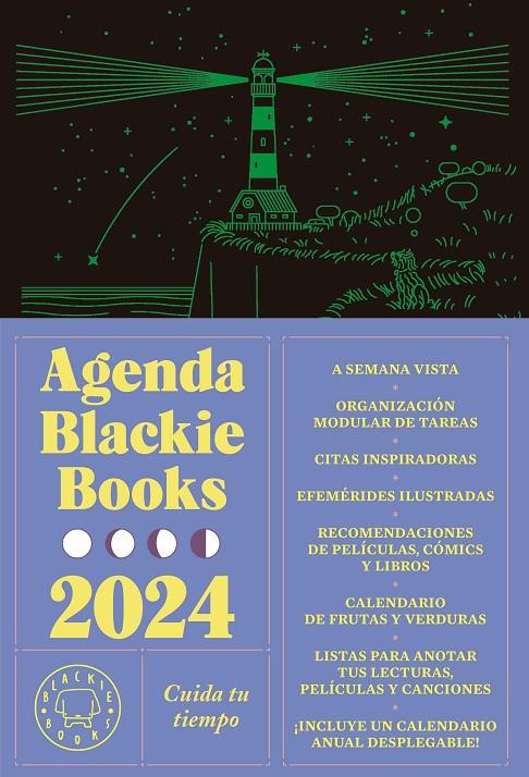 AGENDA BLACKIE BOOKS 2024 -ESP- | 9788419654359 | Galatea Llibres | Librería online de Reus, Tarragona | Comprar libros en catalán y castellano online