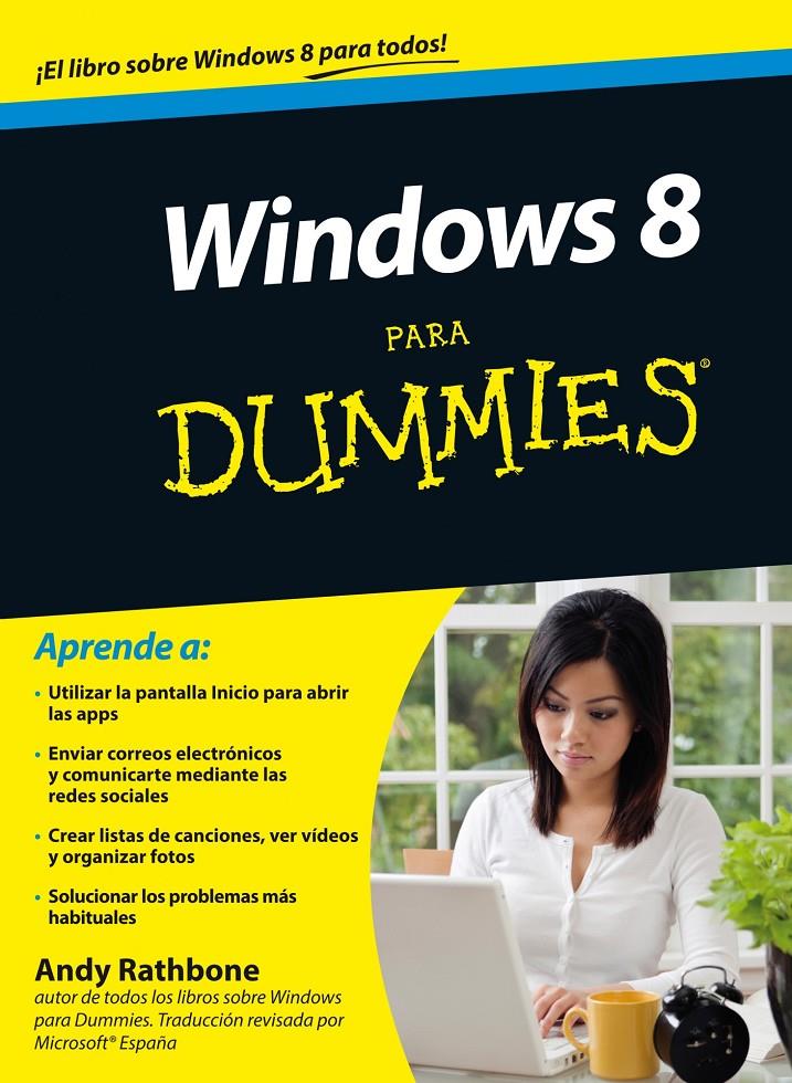 WINDOWS 8 PARA DUMMIES | 9788432900778 | RATHBONE, ANDY | Galatea Llibres | Librería online de Reus, Tarragona | Comprar libros en catalán y castellano online