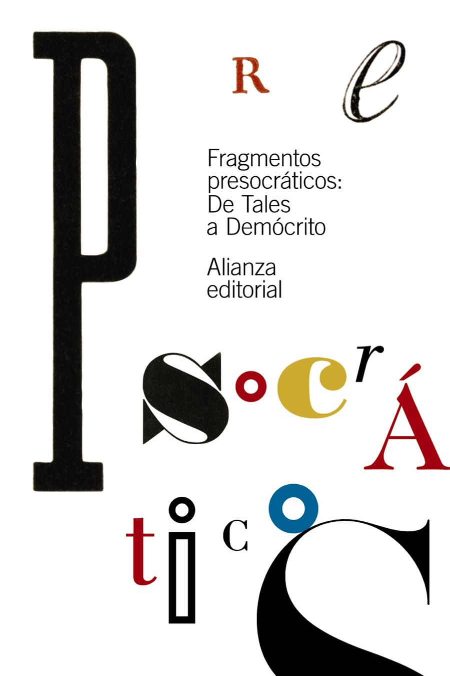 FRAGMENTOS PRESOCRÁTICOS | 9788491042204 | VV.AA. | Galatea Llibres | Llibreria online de Reus, Tarragona | Comprar llibres en català i castellà online