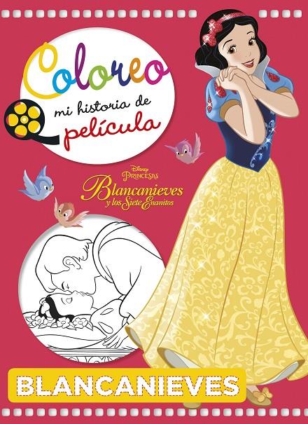 BLANCANIEVES Y LOS SIETE ENANITOS. COLOREO MI HISTORIA DE PELíCULA | 9788416917662 | Galatea Llibres | Llibreria online de Reus, Tarragona | Comprar llibres en català i castellà online