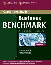 BUSINESS BENCHMARK PRE-INTERMEDIATE TO INTERMEDIATE | 9781107693999 | WHITBY, NORMAN | Galatea Llibres | Librería online de Reus, Tarragona | Comprar libros en catalán y castellano online