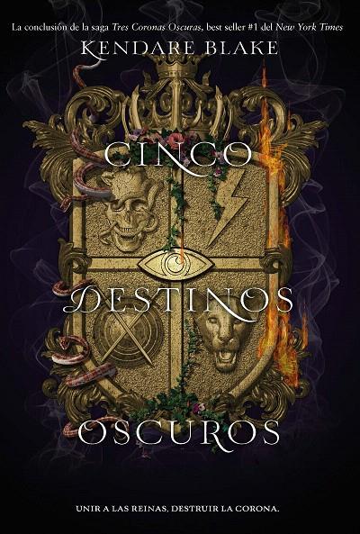 CINCO DESTINOS OSCUROS | 9788418354328 | BLAKE, KENDARE | Galatea Llibres | Librería online de Reus, Tarragona | Comprar libros en catalán y castellano online